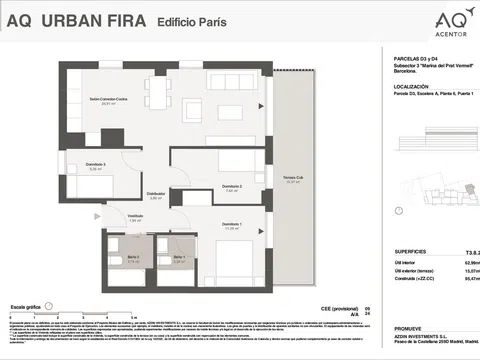 Flat / apartment in Calle del Plom, 23, La Marina del Prat Vermell, Barcelona