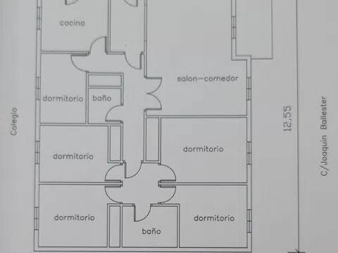 Flat / apartment in Calle de Joaquim Ballester, 21, Les Tendetes, València